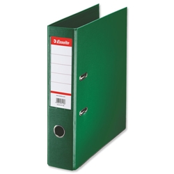 Lever Arch File PVC A4 Green [Pack 10]